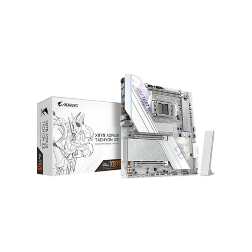 GIGABYTE X870-A-TACHYON-ICE X870-A-TACHYON-ICE 9600MHz OC DDR5 AM5 M.2 HDMI DisplayPort ATX Anakart