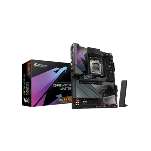GIGABYTE X870EAORMASTERX X870EAORMASTERX 8600MHz OC DDR5 AM5 M.2 HDMI-DP ATX ANAKART
