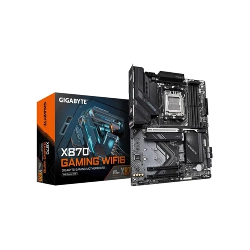 GIGABYTE X870 GAMING WIFI6 DDR5 8200MHZ 1XHDMI 1XM.2 2XUSB TYPE-C ATX AM5 (AMD AM5 9000/8000/7000 SERİLERİ İLE UYUMLU)