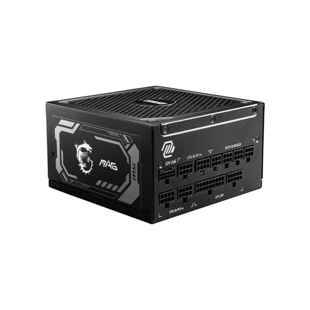 MSI MAG A1000GL PCIE5 WHITE 1000W 80+ GOLD POWER SUPPLY