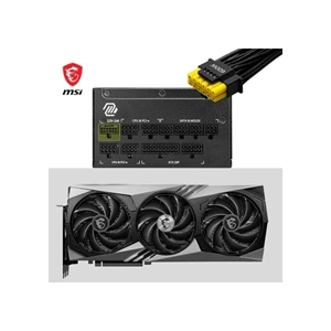 MSI MAG A1000GL PCIE5 WHITE 1000W 80+ GOLD POWER SUPPLY
