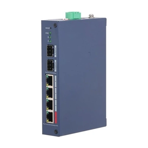 DAHUA CHS4206-4GT-90 4 PORT GIGABIT+2XGB SFP UPLINK CLOUD YÖNETİLEBİLİR 90W POE ENDÜSTRİYEL SWITCH