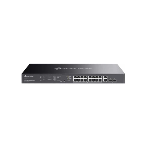 TP-LINK OMADA ES220GMP 16 PORT GIGABIT + 2XGB SFP+2XGB RJ45 UPLINK CLOUD YÖNETİLEBİLİR 250W POE RACKMOUNT SWITCH