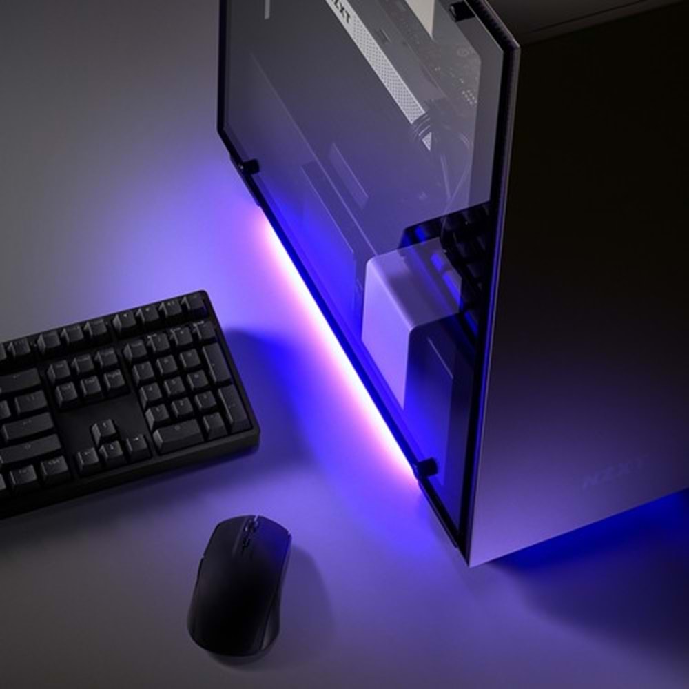 NZXT RGB UNDERGLOW 200mm Işıklı Fan - RGB Aydınlatma AH-2UGKD-B1