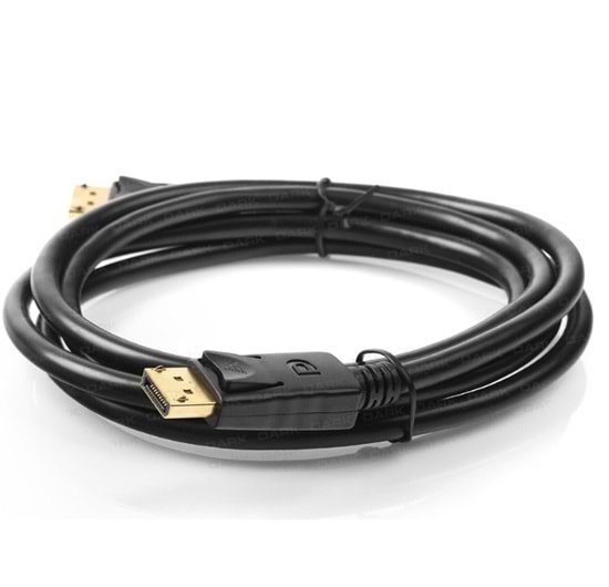 Dark 3 Metre DisplayPort Kablo (v1.2 2160P Altın Uçlu) (DK-CB-DPL300)