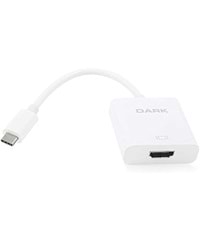 Dark USB 3.1 Type-C den 4K UHD HDMI Dönüştürücü Adaptör (4K 30Hz)(DK-AC-U31XHD)