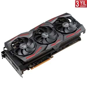 Asus ROG-STRIX-RX5700XT-O8G-GAMING 8GB 256Bit GDDR6 DP,HDMI PCI 3.0 Ekran Kartı