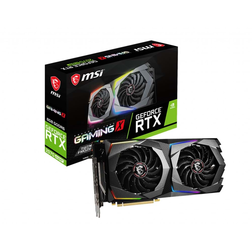 Msi GeForce RTX 2070 SUPER GAMING X 8GB 256Bit GDDR6 DP HDMI RGB PCI3.0 EkranKar