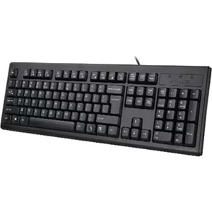 A4 Tech KM-720 Standart Q FN-Multimedya Klavye Siyah USB