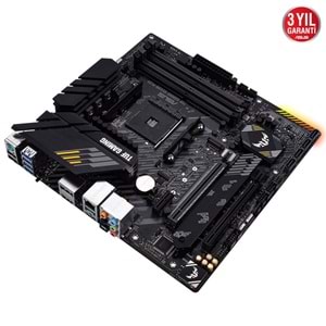 Asus TUF GAMING B550M-PLUS AMD DDR4 DP/HDMI AM4 Anakart