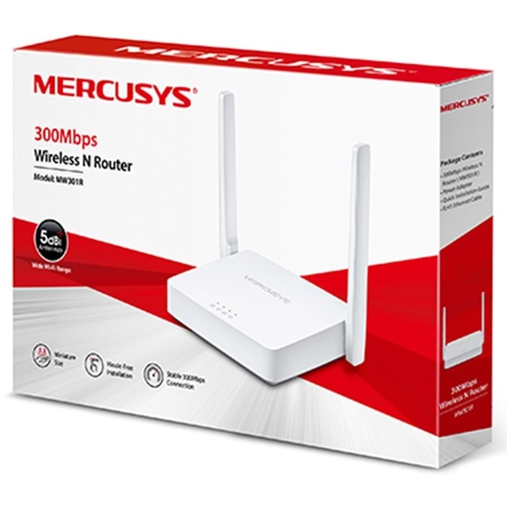 Mercusys MW MW301R 300Mbps Wireless N Router