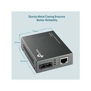 TP-Link Gigabit Multi-Mode Media Converter MC200CM