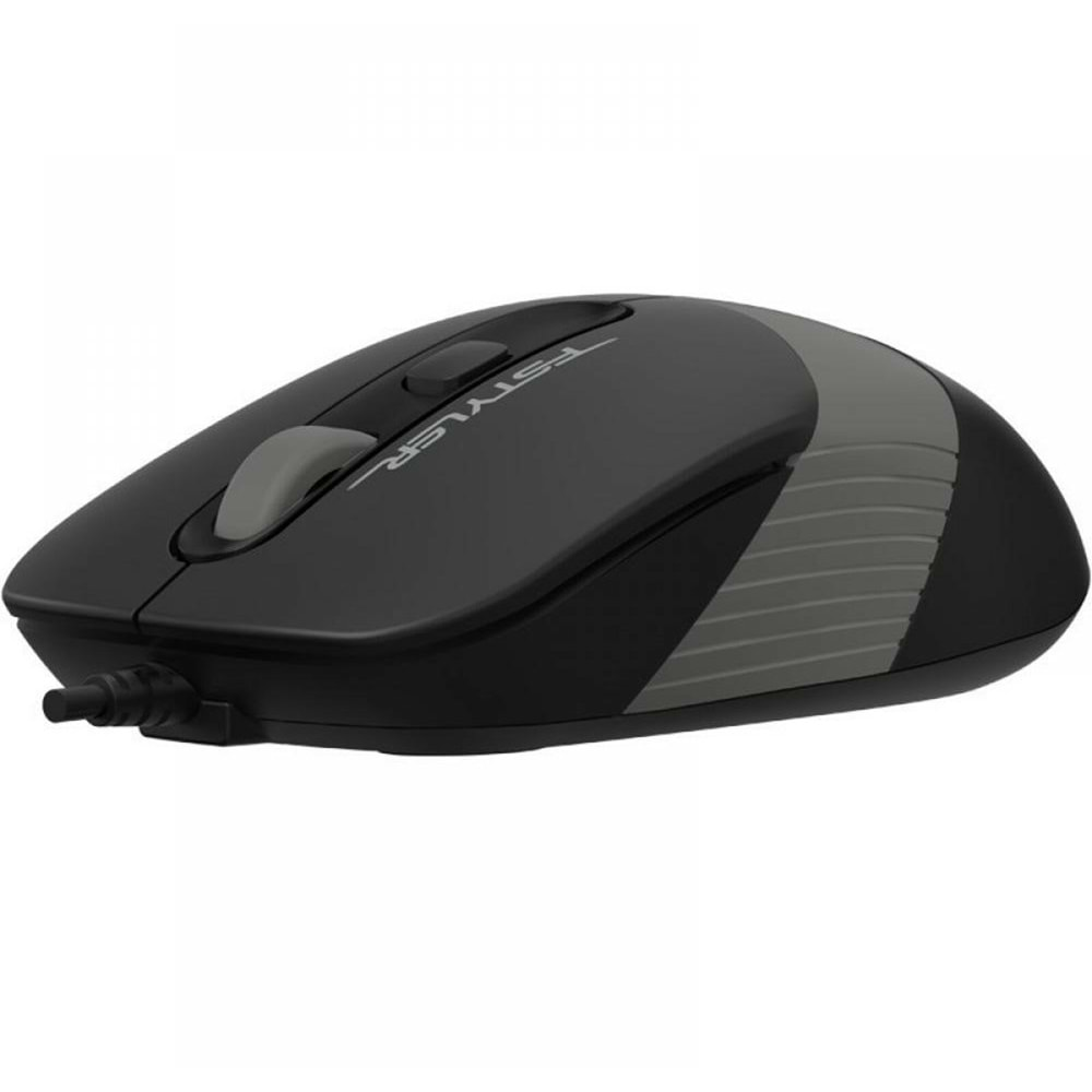 A4 Tech FM10 USB Siyah/Gri Optik 1600 DPI Mouse FM10-GRI