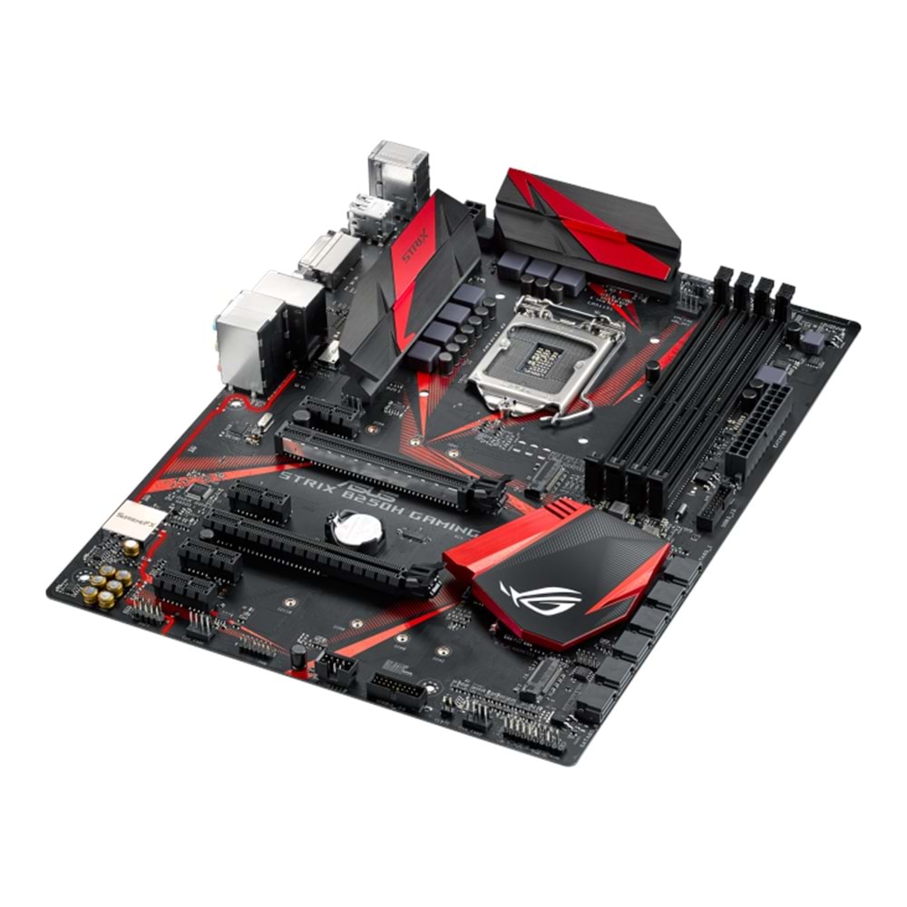 Asus ROG STRIX B250H Gaming B250 2400MHz DDR4 Soket 1151 Anakart
