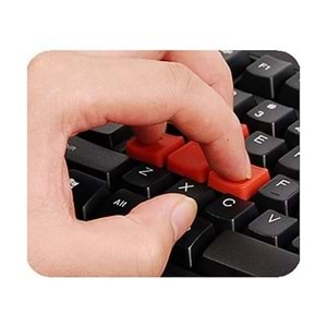A4 Tech KX-2810BK USB Q Multimedya Gamer Klavye Mouse Set
