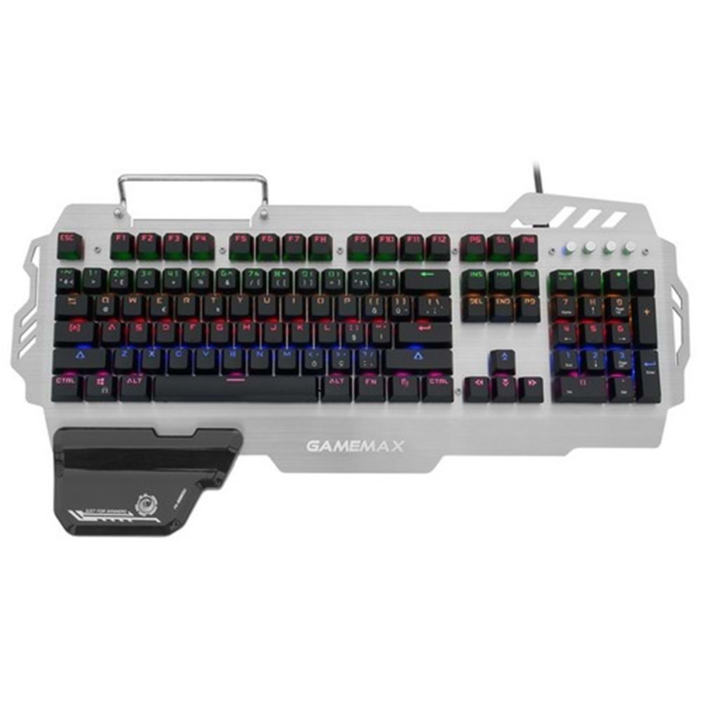 GAMEMAX FK-G550QU Gerçek Mekanik Multimedya Oyun Klavye