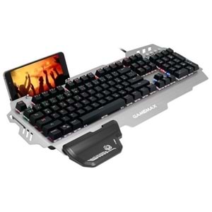 GAMEMAX FK-G550QU Gerçek Mekanik Multimedya Oyun Klavye