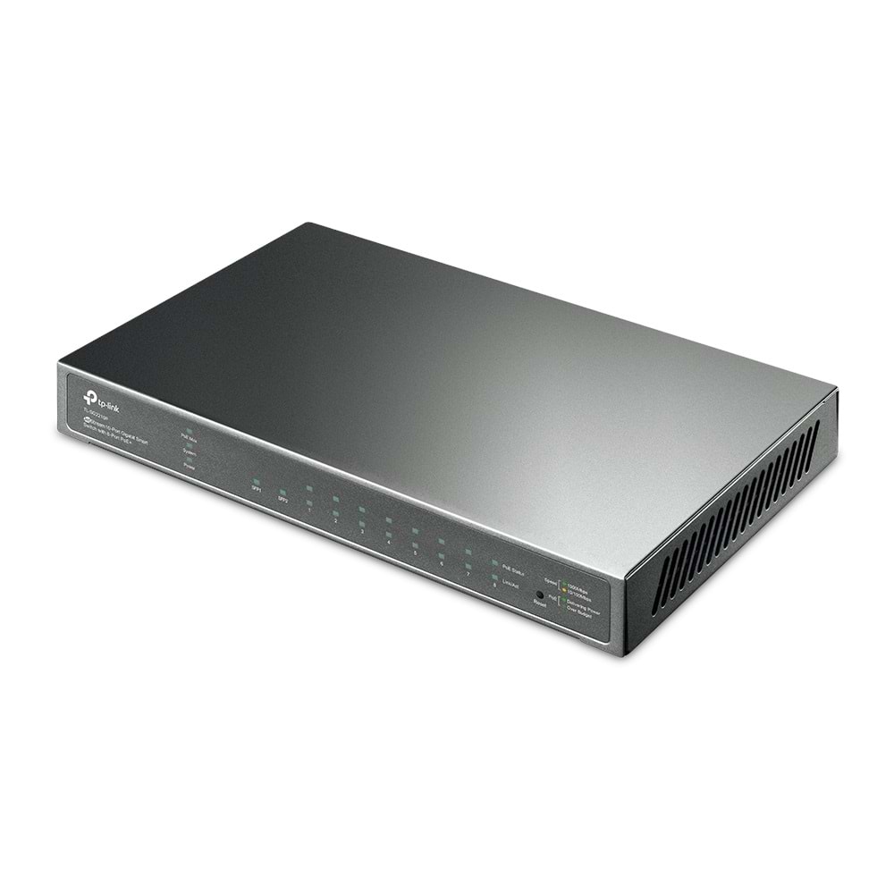 TP-Link TL-SG2008 8 Port Gigabit Pure-Gigabit Desktop Smart Switch