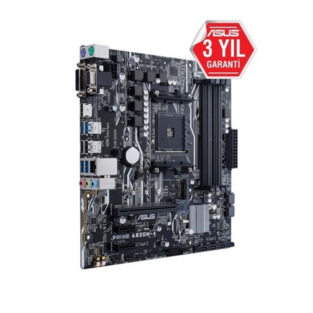 Asus Prime A320M-A AMD A320 DDR4 M.2 AMD Soket Anakart