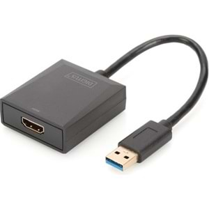 Digitus USB 3.0 Erkek to HDMI Dişi Çevirici