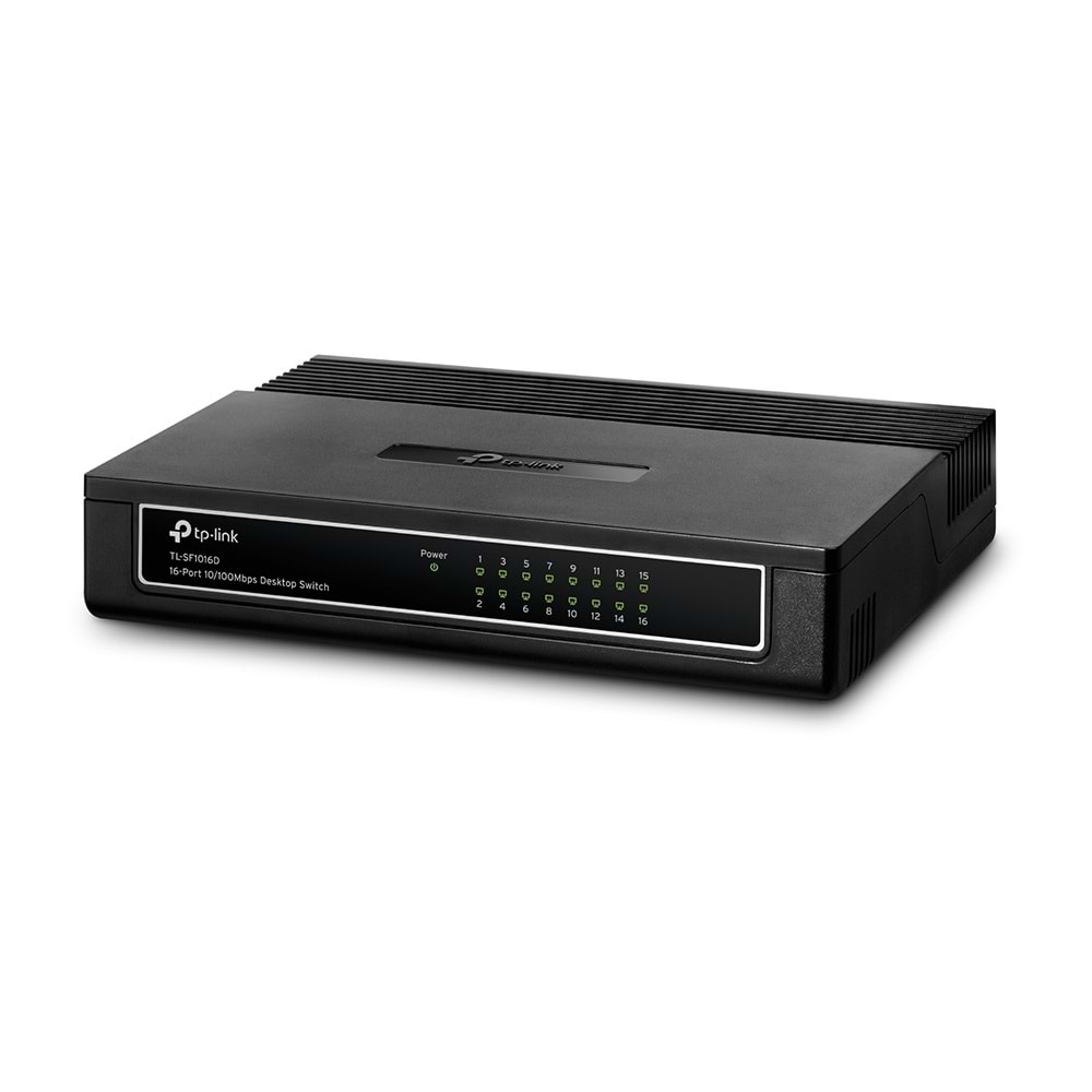 TP-Link TL-SF1016D 16 Port 10/100 % 70 Enerji Tas. Switch