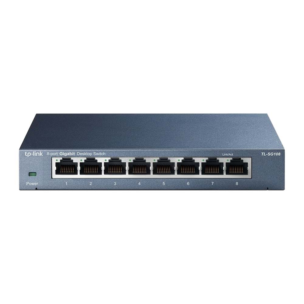 TP-Link TL-SG108 8 Port Gigabit Qos Destekli Tak Kullan