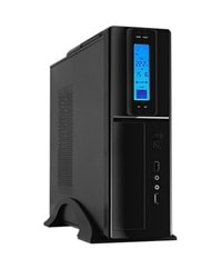 Frisby FC-S6040B 300W Slim Tower Matx Kulplu Kasa Siyah