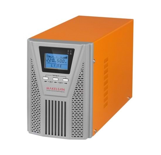 Makelsan Powerpack SE 1 KVA 900W 2x9AH 5-10Dk Online Güç Kaynağı V2
