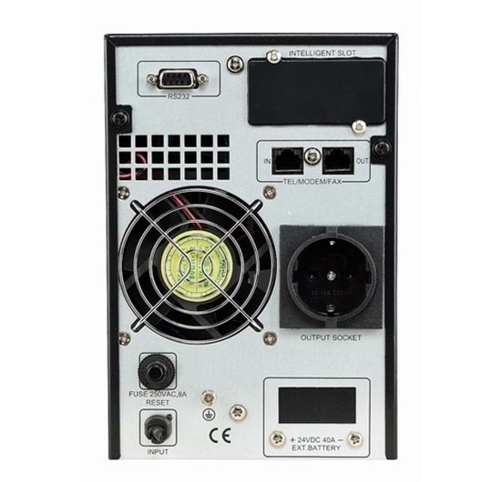 Makelsan Powerpack SE 1 KVA 900W 2x9AH 5-10Dk Online Güç Kaynağı V2