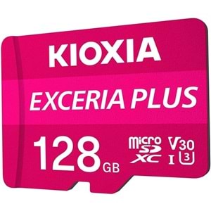 Kioxia 128GB microSD Exceria Plus MicroSD UHS1 R98 Hafıza Kartı LMPL1M128GG2