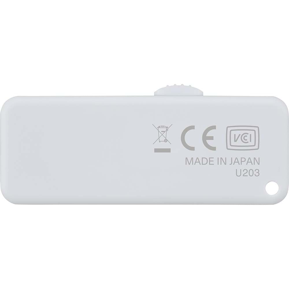 Kioxia USB 64 GB U203 USB2.0 Bellek Beyaz LU203W064GG4