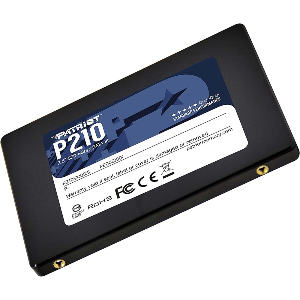 Patriot 1TB P210 SATA 3.0 520-430MB/s 7mm 2.5
