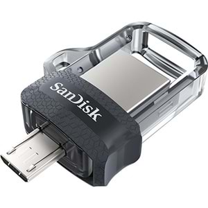 Sandisk 32GB Ultra Android Dual Drive USB 3.0 Siyah USB Bellek SDDD3-032G-G46