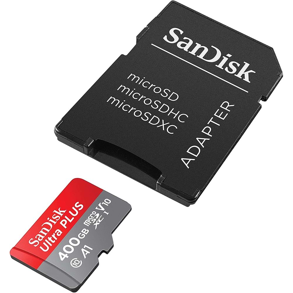 Sandisk FLA 400GB Ultra MSD 120MB/S C10 UHS-I Hafıza Kartı SDSQUA4-400G-GN6MN