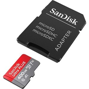 Sandisk FLA 400GB Ultra MSD 120MB/S C10 UHS-I Hafıza Kartı SDSQUA4-400G-GN6MN