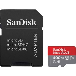 Sandisk FLA 400GB Ultra MSD 120MB/S C10 UHS-I Hafıza Kartı SDSQUA4-400G-GN6MN