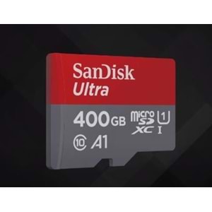 Sandisk FLA 400GB Ultra MSD 100MB/S C10 UHS-I Hafıza Kartı SDSQUAR-400G-GN6MN
