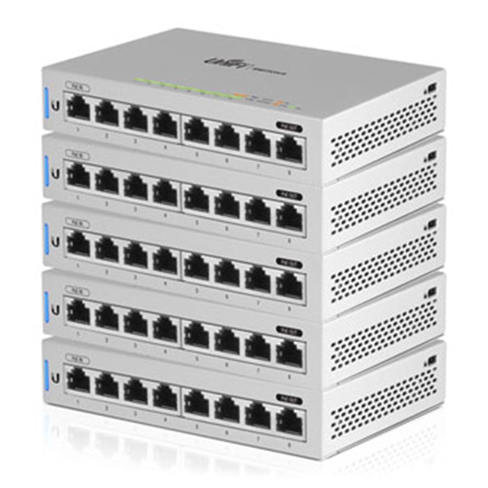 Unifi US-8-5 Switch 8 Port Gigabit 1 Adet Poe Switch 5 Adet