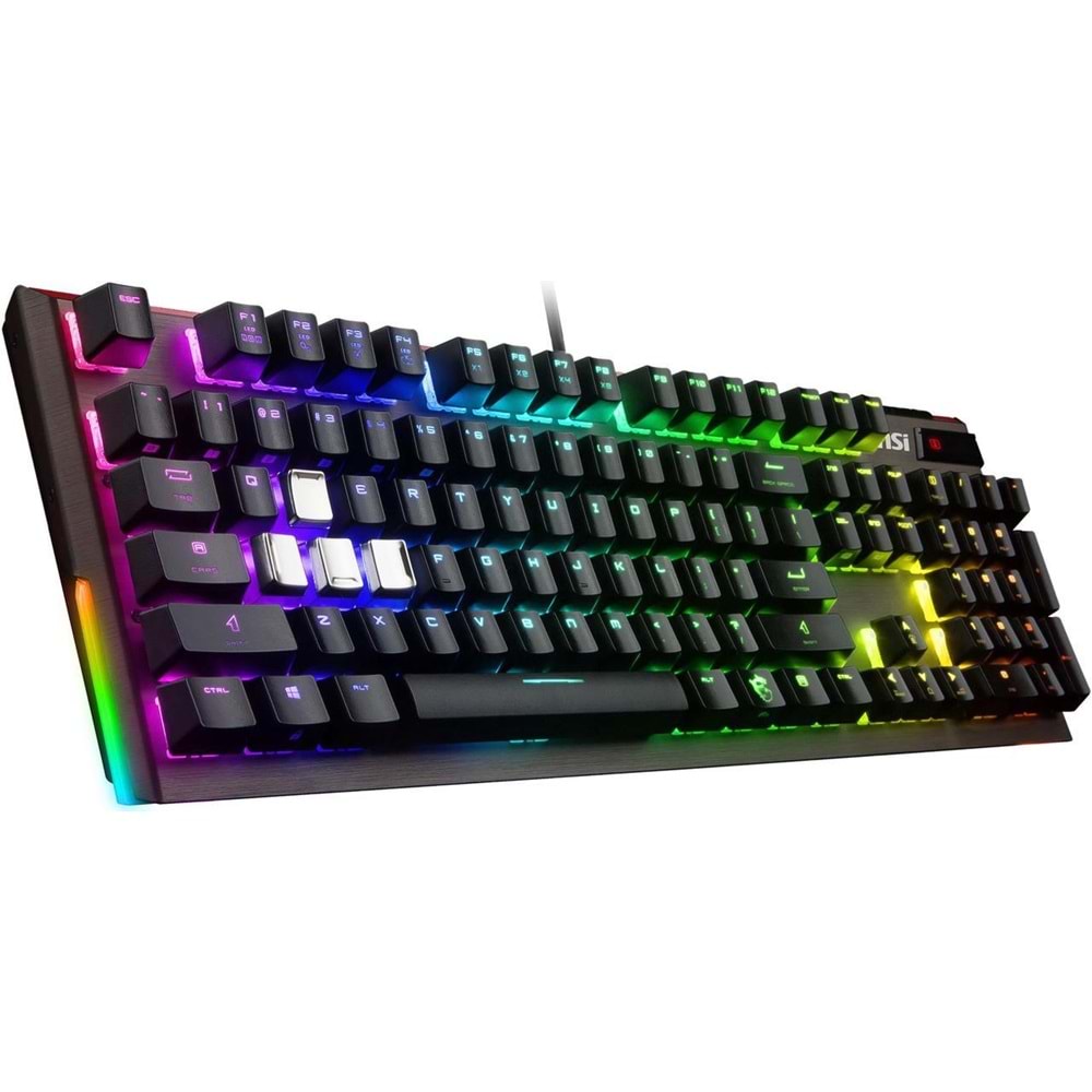 Msi USB Vigor GK80 Q TR Gaming Klavye RGB VIGORGK80TR