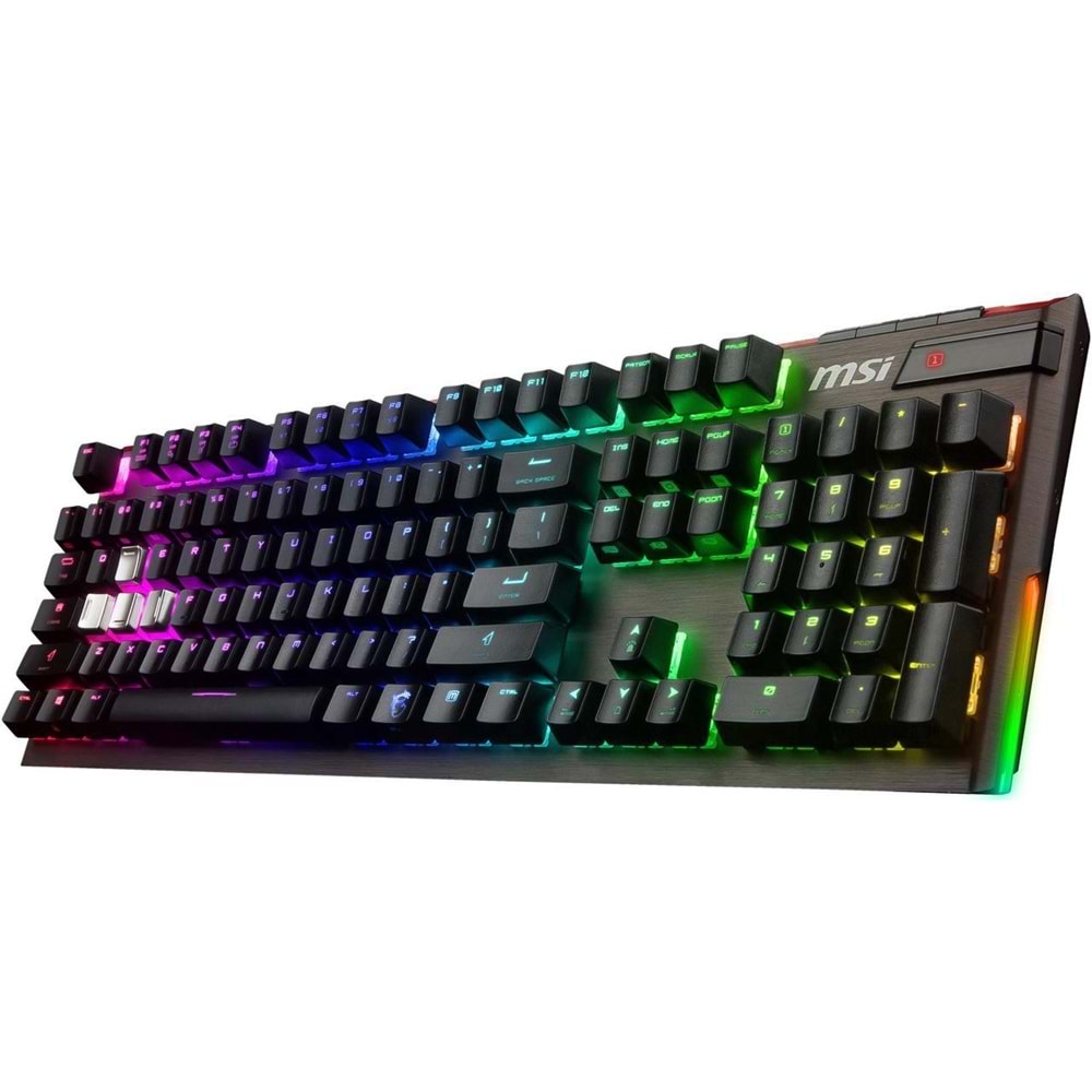 Msi USB Vigor GK80 Q TR Gaming Klavye RGB VIGORGK80TR
