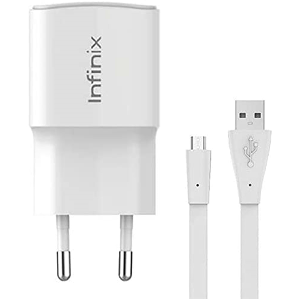 TECNO Şarj Cihazı + Data Kablo XCU32 Beyaz XCU32-WHITE