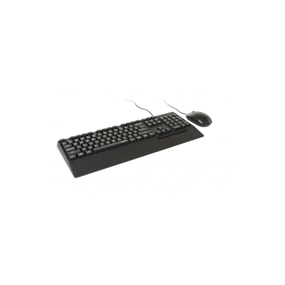 RAPOO Kablolu TR Optik Siyah Klavye Mouse Combo Set 18040