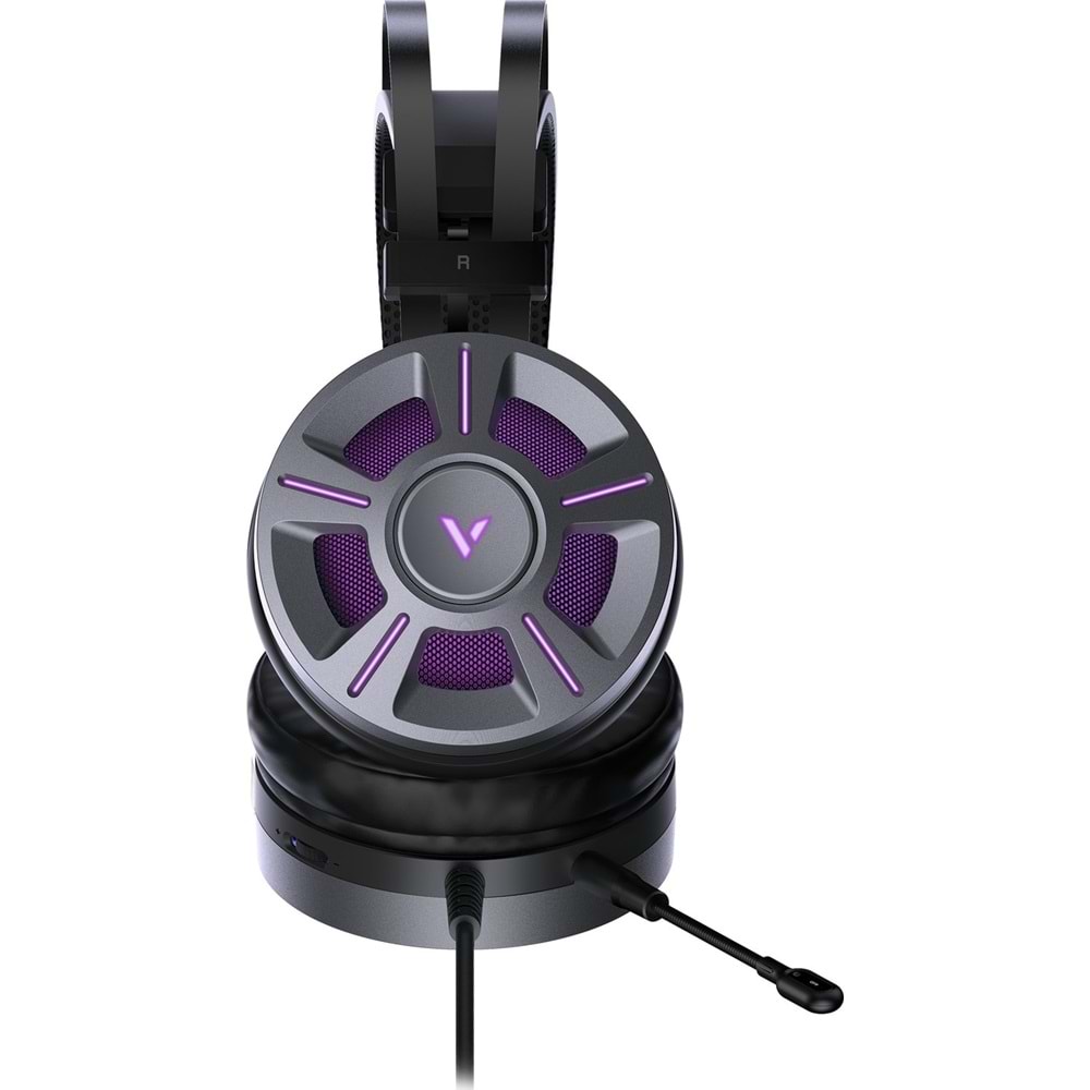 RAPOO VH510 Mikrofonlu 3.5mm Bağlantı LED Işıklı 7.1 Kulaküstü Gaming Kulaklık 18641