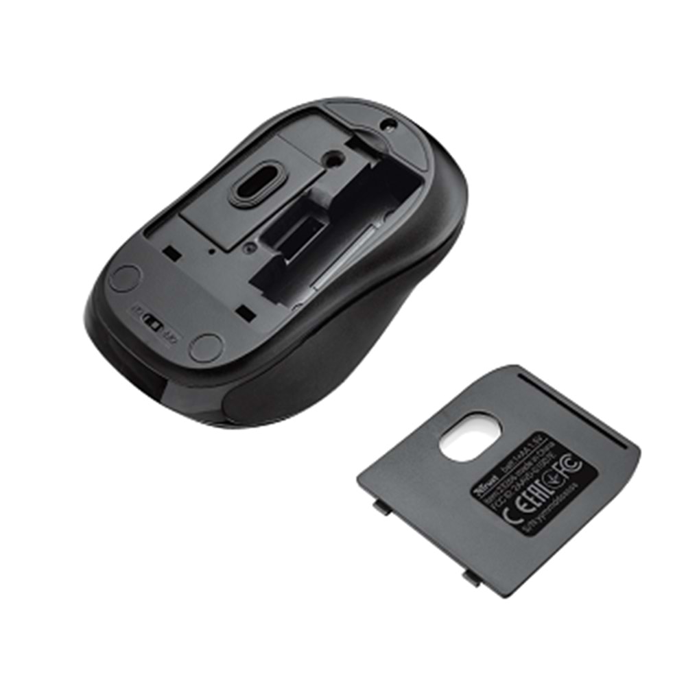 TRUST SIERO 2400DPI Sessiz Kablosuz Siyah Mouse 23266