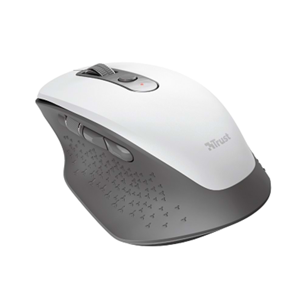TRUST Ozaa Rechargeable Wireless Mouse - white 24035