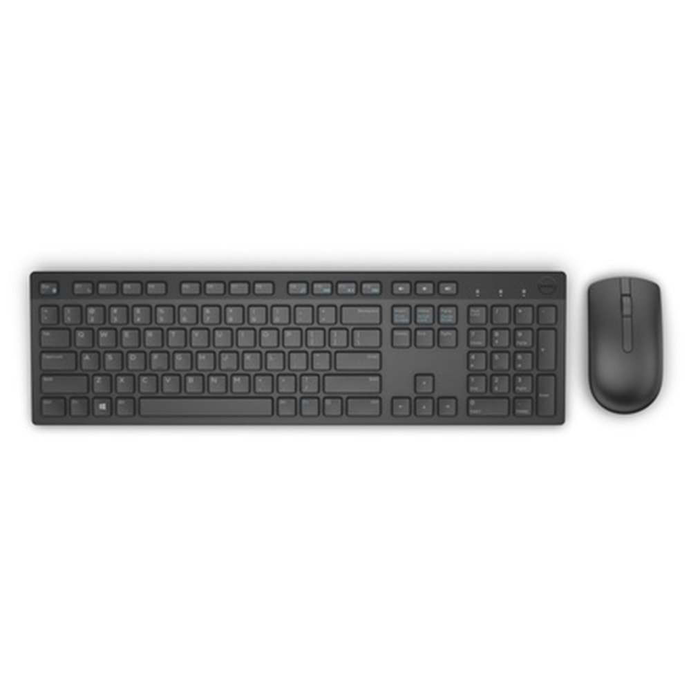 Dell Siyah Q Kablosuz Klavye KM636 Mouse Set 580-ADGJ