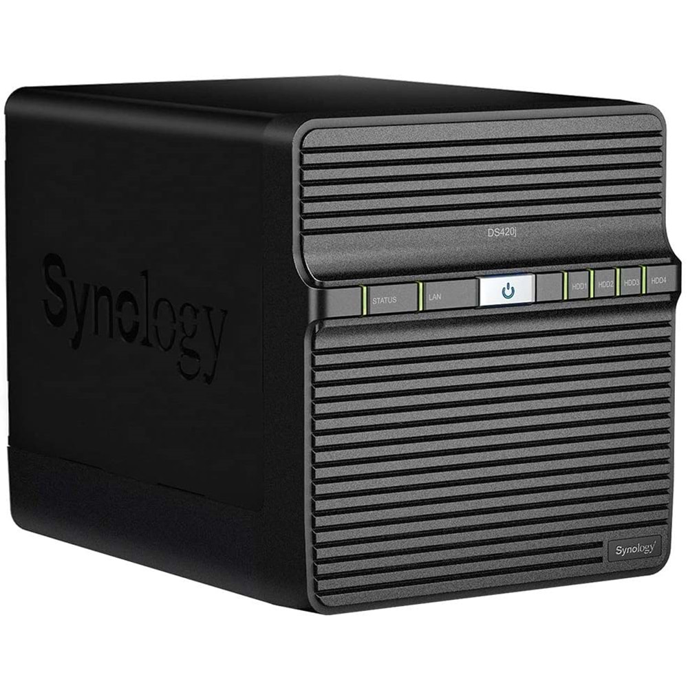 Synology DS420J NAS Server 4 x3.5 Disk Destekli