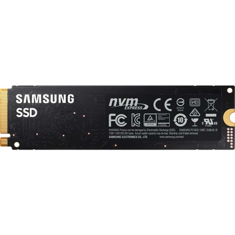 Samsung 980 SSD 500GB M.2 2280 PCIe Gen 3.0 SSD 3100/2600MB/s (MZ-V8V500BW)