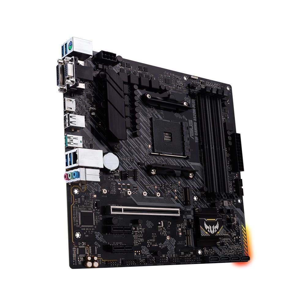 Asus TUF Gaming A520M-PLUS AMD A520 DDR4 USB3.2 HDMI/DVI/VGA PCI 3.0 AM4 Anakart