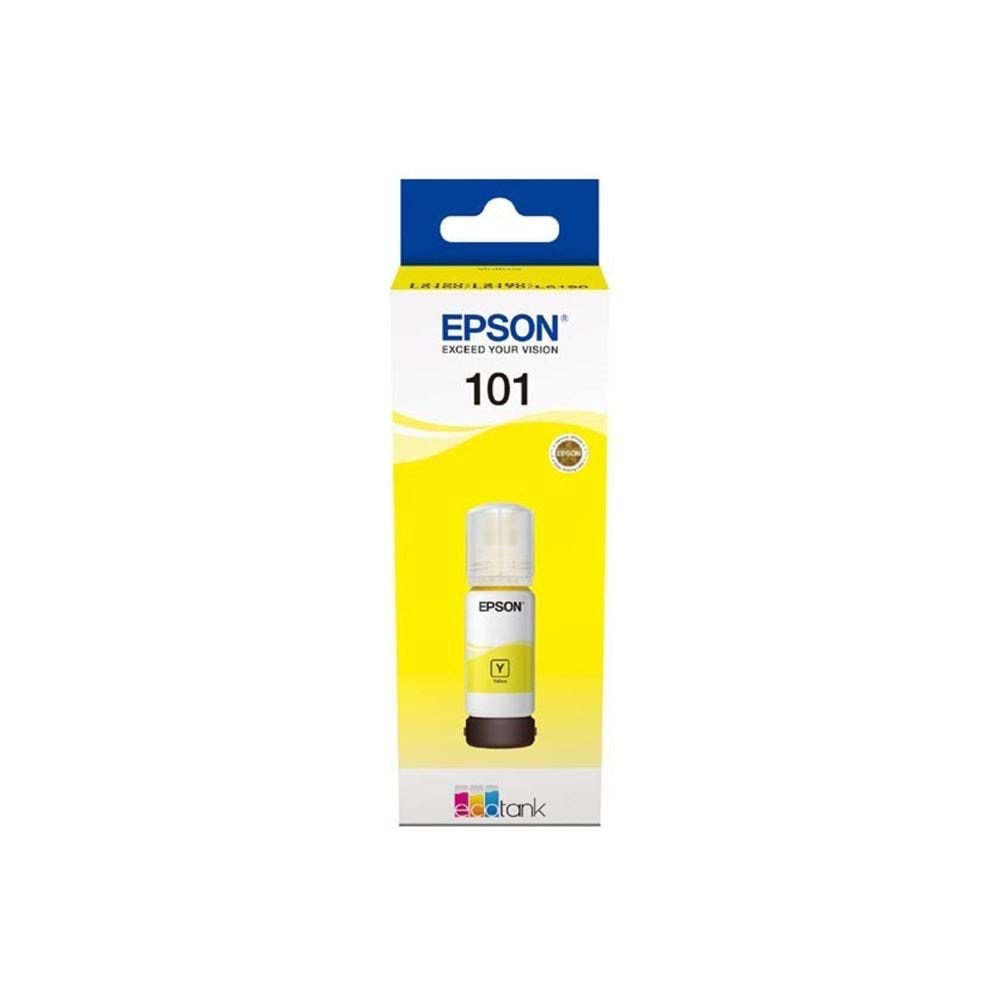 Epson 101 Sarı Mürekkep Kartuşu L4150/L4160/L6190 (C13T03V44A)
